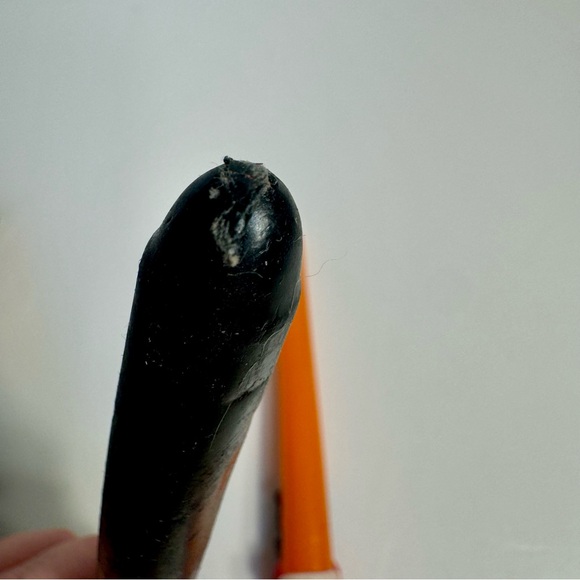 NWT. Vintage Halloween Taper Candles skeleton and black cat in Pumpkin 2 Set 10" - Picture 14 of 15